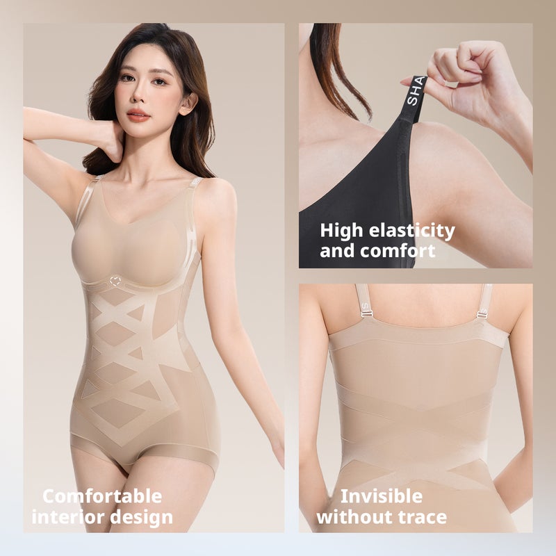 Body Shaper Bodysuit Tummy Control Waist Trainer - Image 4