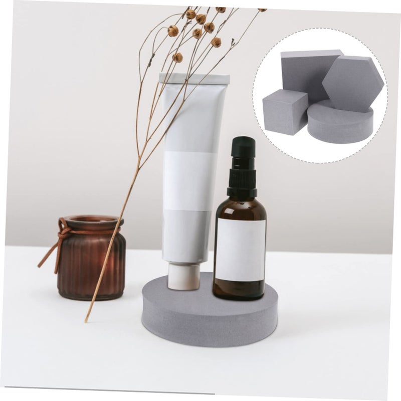 Grey Foam Cube Photography Props For Product Styling Lightweight And Easy To Carry - Image 5