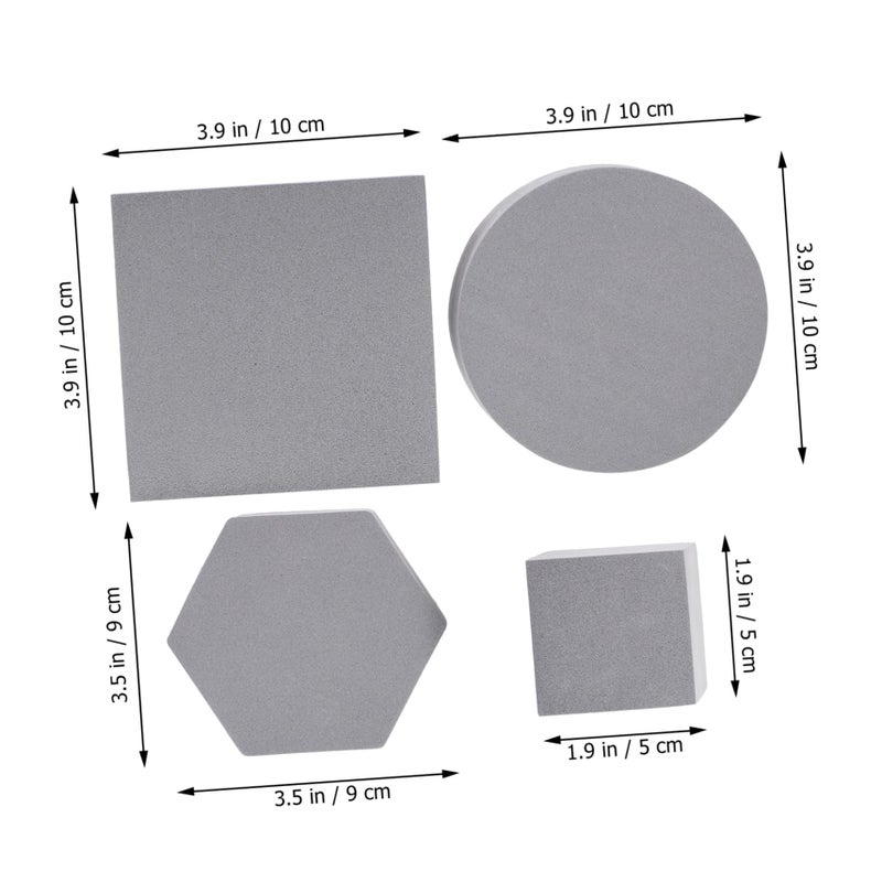 Grey Foam Cube Photography Props For Product Styling Lightweight And Easy To Carry - Image 4