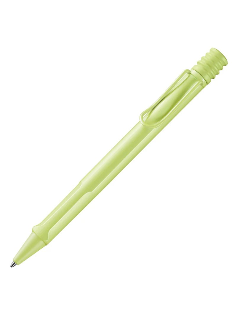 LAMY Safari Ballpoint Pen Medium Tip Black Ink Spring Green Barrel - Image 1