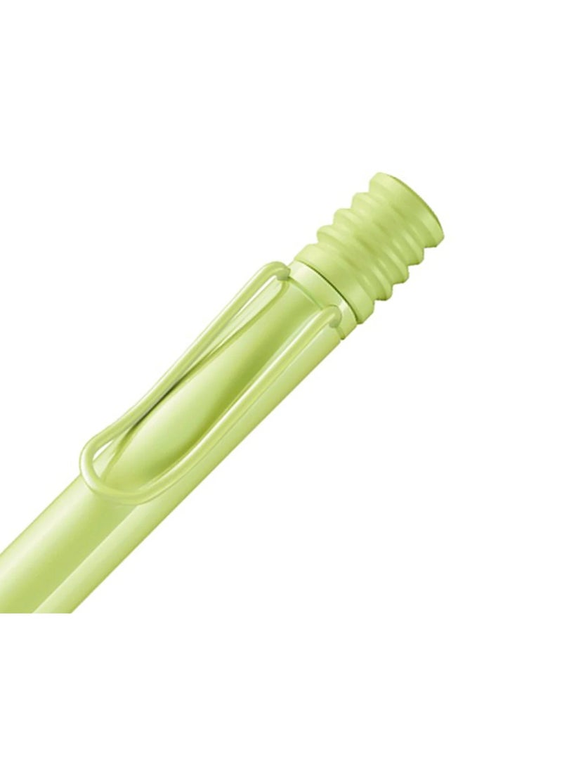 LAMY Safari Ballpoint Pen Medium Tip Black Ink Spring Green Barrel - Image 4