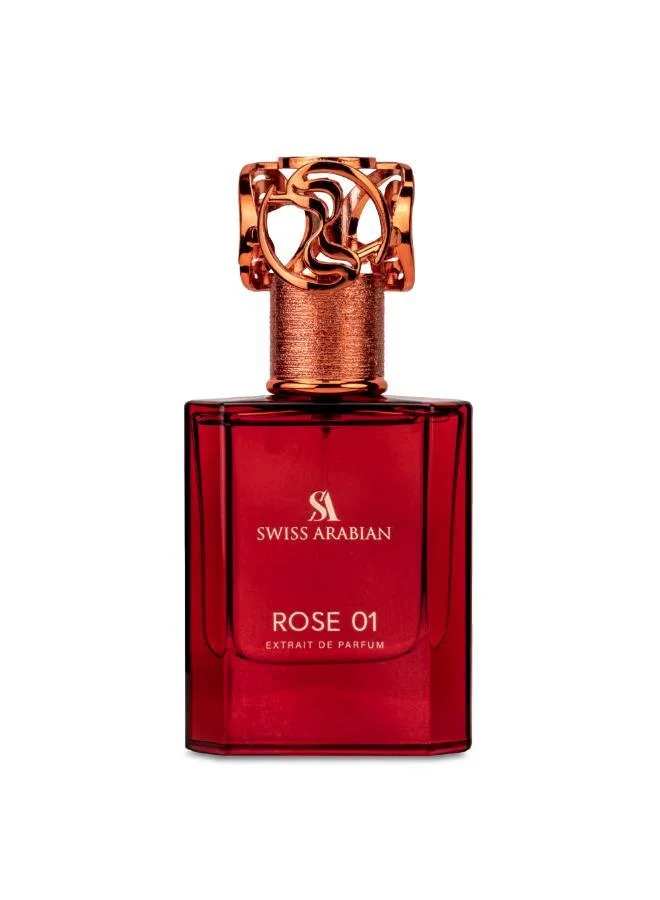 عطور سويس اربيان ماء عطر روز01 سعة 50 مل