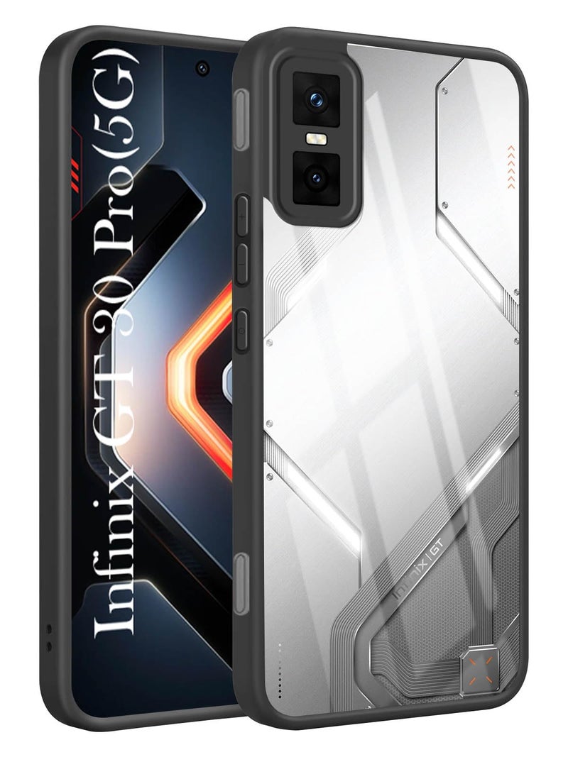 Jkobi Ultra-Hybrid Back Cover Case for Infinix GT 30 Pro (Lifetime Anti Yellow | Anti Scratch | Crystal Clear Shockproof) - Image 2