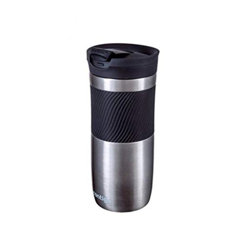 Byron Snapseal Travel Mug, Stainless Steel Thermal Mug, Vacuum Flask, Leakproof Tumbler, Coffee Mug with BPA Free Easy-Clean Lid - Image 1