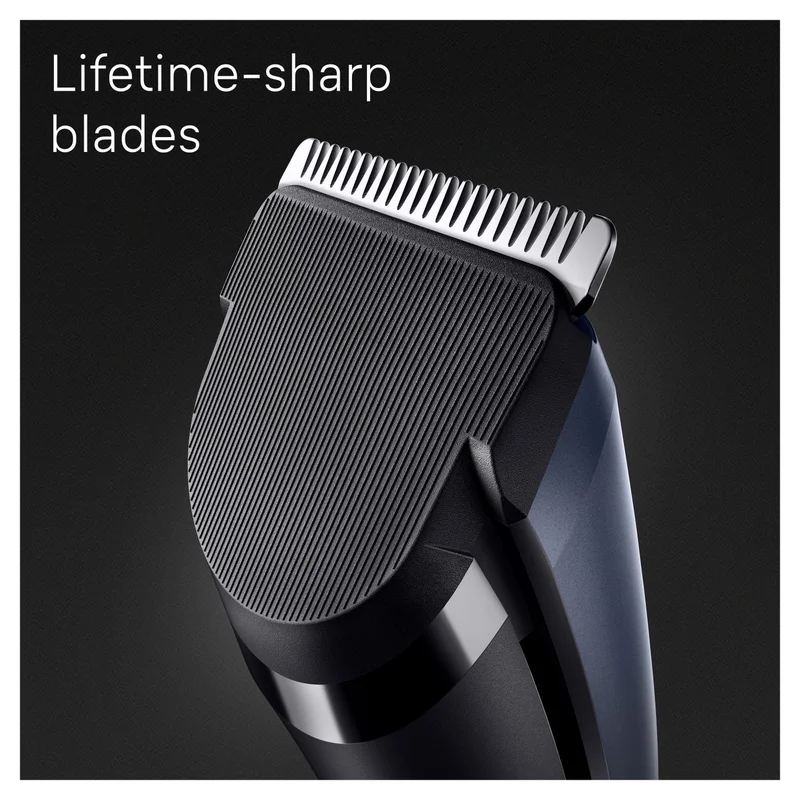 Braun Hair Clipper Series 5, 17 Length Settings, 2 Combs & Pouch - HC 5350