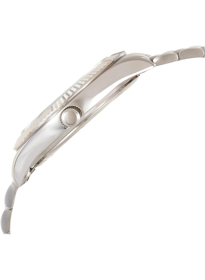 TIMEX Men Waterbury Legacy Day Date 41Mm Watch – Pink Dial With Stainless Steel Case And Bracelet - Image 3