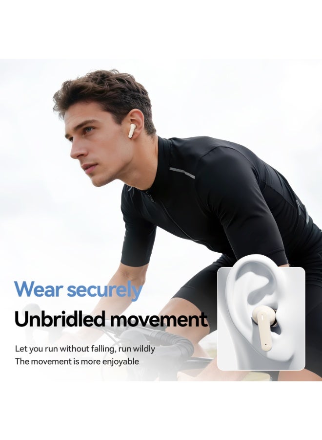 مُوطْمُوك  M164 سماعات لاسلكية, سماعات بلوتوث 6.0 في الأذن مع شاشة LED, سماعات بلوتوث جديدة صغيرة عميقة باس صوت ستيريو, إلغاء الضوضاء للمكالمات الواضحة, سماعات الأذن الخفيفة الوزن في الرياضة, العمل, السفر - Image 4