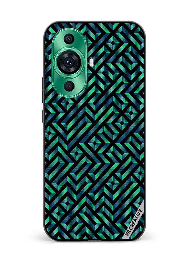 VR CREATIVE Protective Case Cover For Huawei nova 11 Geometric Pattern Design Multicolour - Image 1