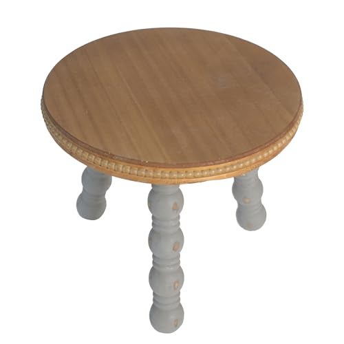 dwellington Wood Morden Farmhouse Plant Stand, 11.8 x 9.4 inches Wooden Rustic Indoor Decorative Display - Image 2