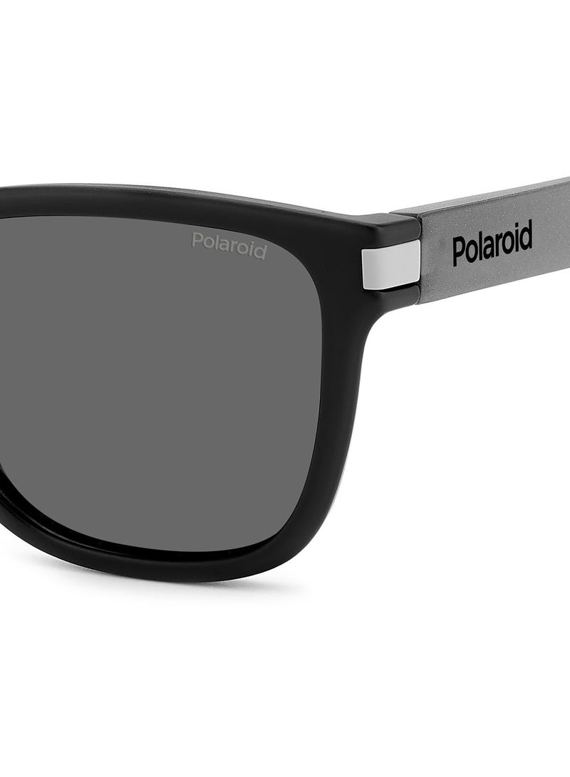 Polaroid Unisex UV Protection Square Sunglasses - Pld 2138/S Mtbk Grey 56 - Lens Size: 56 Mm - Image 5