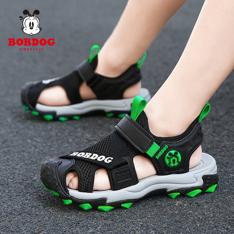 Babu Bean Children'S Sandals Sandals Soft Bottom Breathable Fashionable Brand Children'S Shoes 2025 Boys Sandals - Image 4