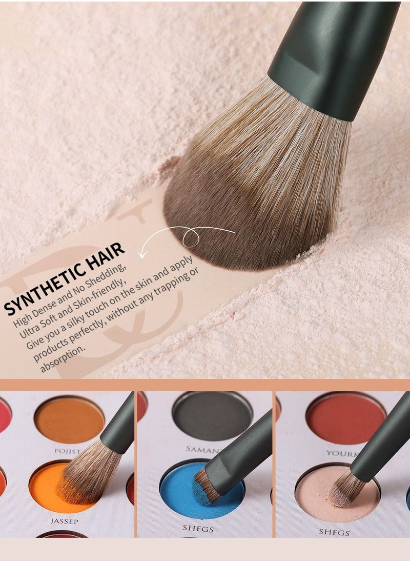 Makeup Brushes 14Pcs with 3Pcs Makeup Spongs & Cosmetic Bag - Lime Mojito Series Professional Kabuki Foundation Blending Brush Face Powder Blush Concealers Eye Shadows - pzsku/Z03334A853447B9DF019BZ/45/_/1691484850/c7da003d-a93b-4270-9fd3-6240d48c4192