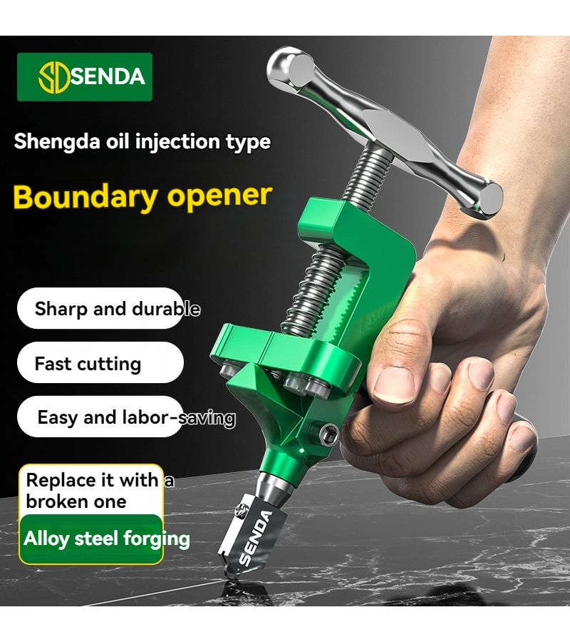 Multi Functional Tile Cutter Roller Style Thick Glass Cutter 03980101 Diamond Blade - Image 2