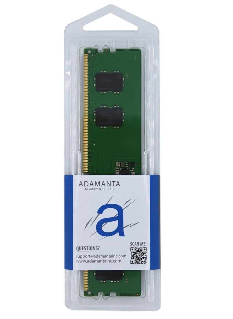 Adamanta SK Hynix 8GB (1x8GB) DDR5 5600MHz (or 4800MHz PC5-38400) High-Performance Gaming RAM PC5-44800 UDIMM Unbuffered Non-ECC 1Rx16 CL46 1.1v Power User Desktop PC Memory Upgrade HMCG66AGBUA081N  - Image 2