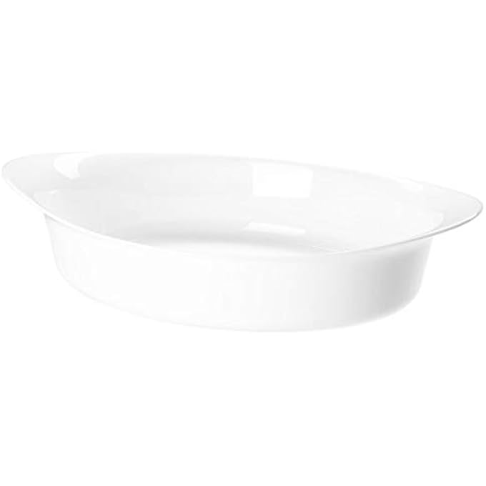 JQM Lttviktig Oven Dish White 30X19 Cm