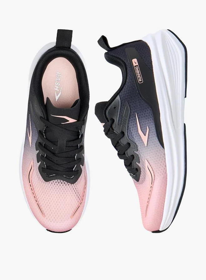 داش Women Ombre Lace-Up Sports Shoes