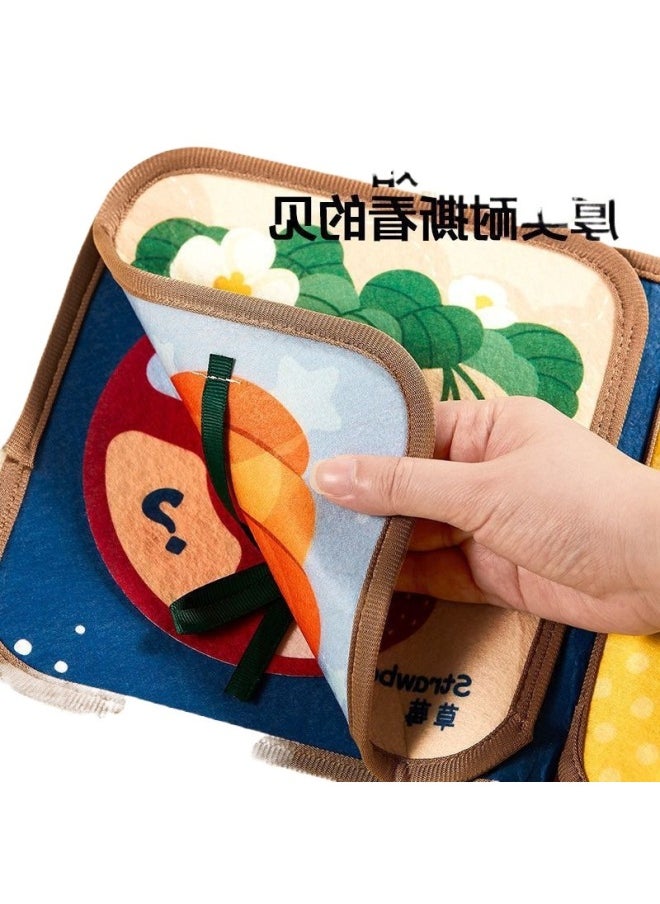 Tear Tear Book Tail Cloth Book Tear Can Tear Book Quiet Book Bite Hand Tear Book Early Education Cognitive Toys China-Color:Tear-off Cloth Book [understanding Animals]  - Image 5