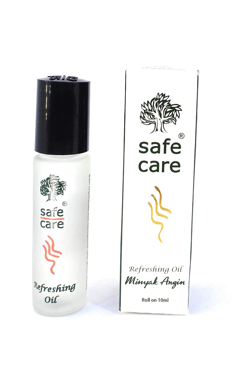 Safecare Safe Care Roll on Refreshing Oil Aromatherapy, 10 Ml (Pack of 6) - Image 1