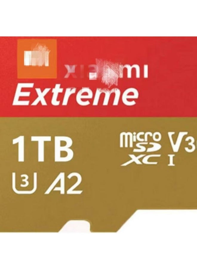 Direct 64G Memory Card 1TB TF Card 32G Mobile Phone 128G Camera Monitoring Driving Recorder Expansion-Color:Yellow Sd-Capacity:512GB