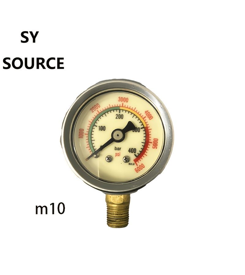 Pressure Gauge Accessories Thread Size 1/8NPT For Industrial Measuring Instruments - Image 1