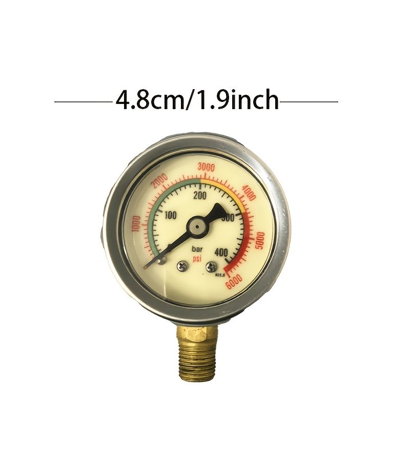 Pressure Gauge Accessories Thread Size 1/8NPT For Industrial Measuring Instruments - Image 5