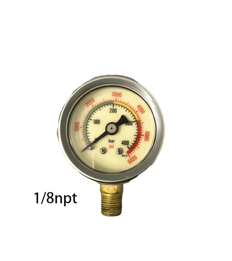 Pressure Gauge Accessories Thread Size 1/8NPT For Industrial Measuring Instruments - Image 3