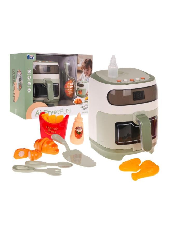 OKO Airfryer (Light & Sound) + Accessories - Image 1