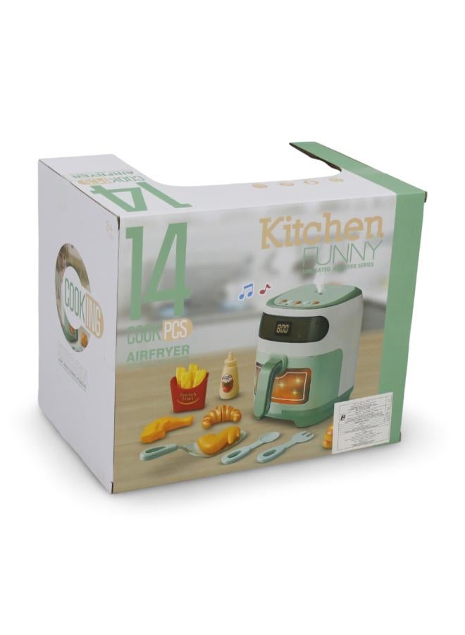 OKO Airfryer (Light & Sound) + Accessories - Image 3