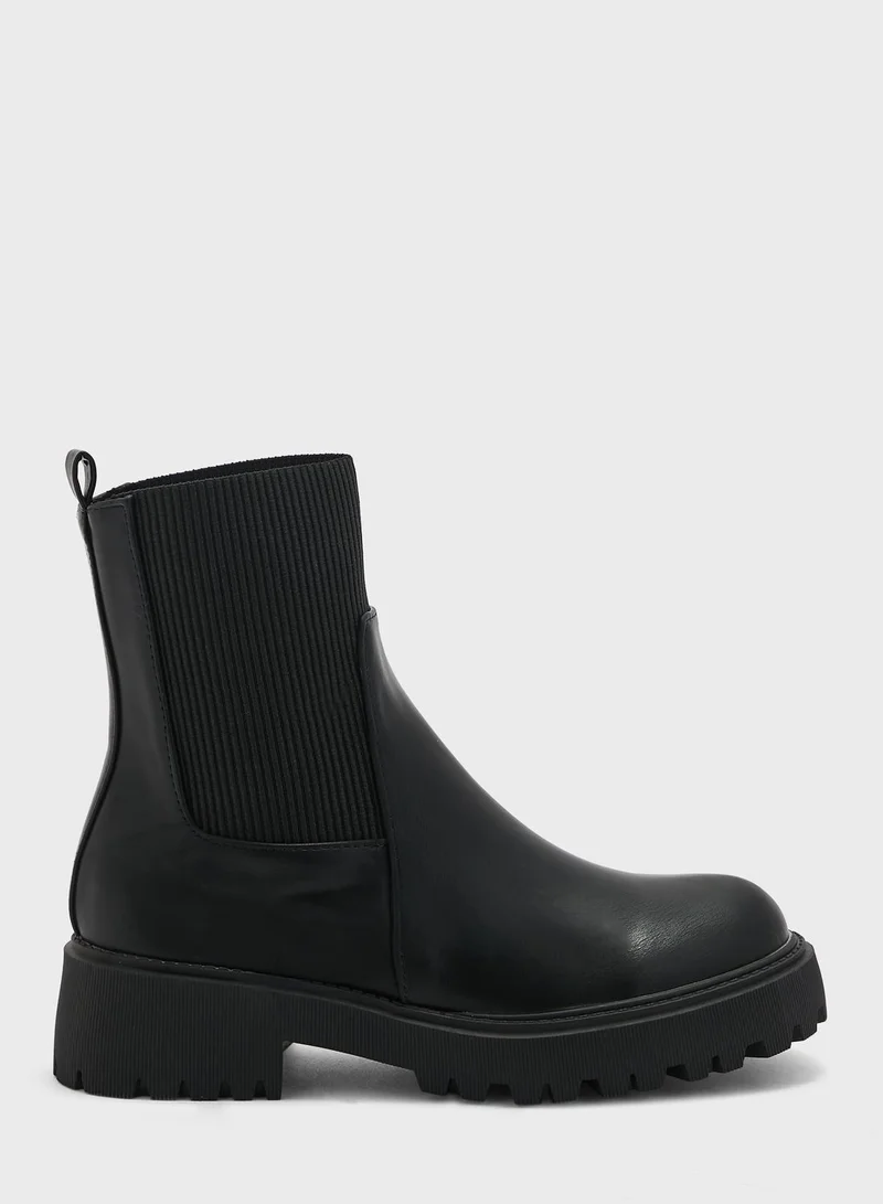 Ginger Chunky Boots
