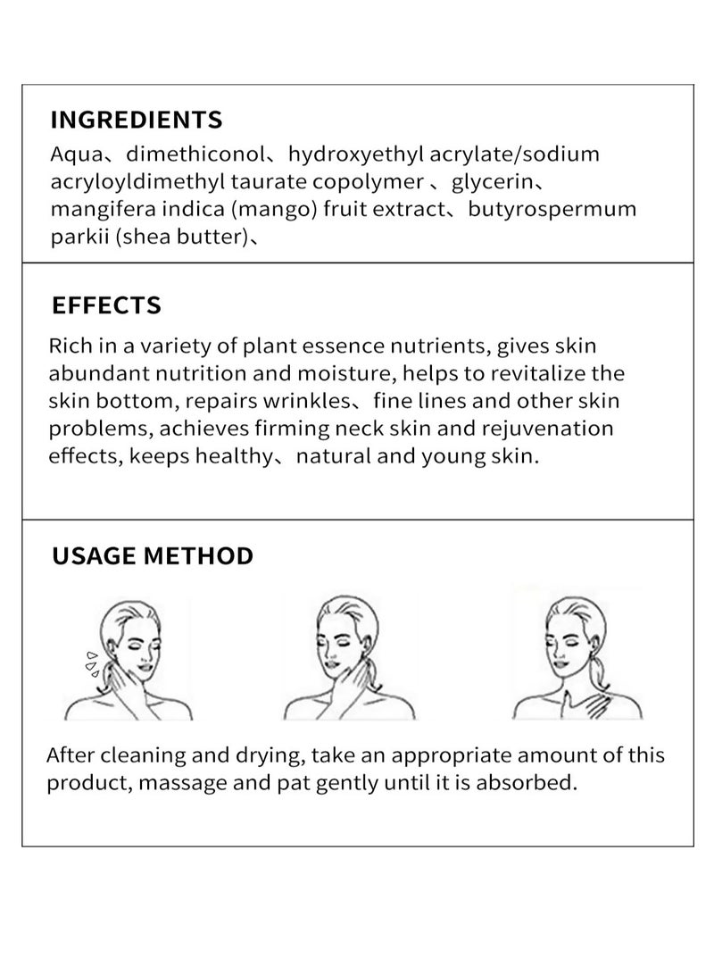 RtopR Neck Firming Wrinkle Remover Whitening Moisturizing Cream - Image 2