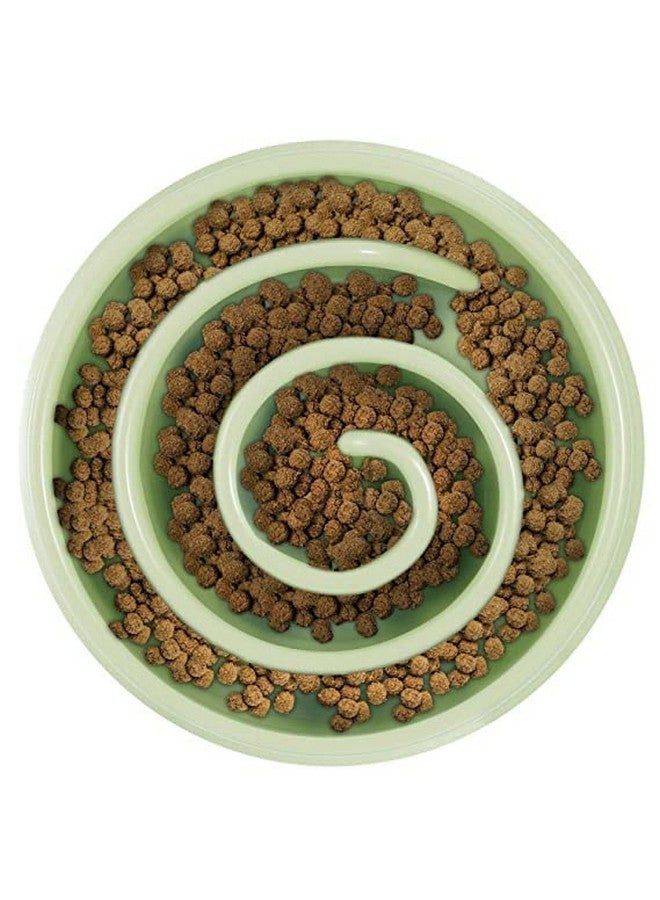وعاء تغذية بطيء للحيوانات الأليفة - وعاء طعام غير قابل للانزلاق ولا يسبب الاختناق (قد يختلف اللون) - عبوة من قطعة واحدة - Image 5