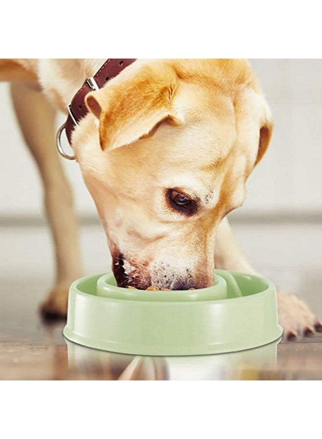 وعاء تغذية بطيء للحيوانات الأليفة - وعاء طعام غير قابل للانزلاق ولا يسبب الاختناق (قد يختلف اللون) - عبوة من قطعة واحدة - Image 3