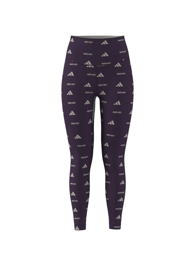 Adidas Adidas Legging Purple Tights (1/1) Tights For Women