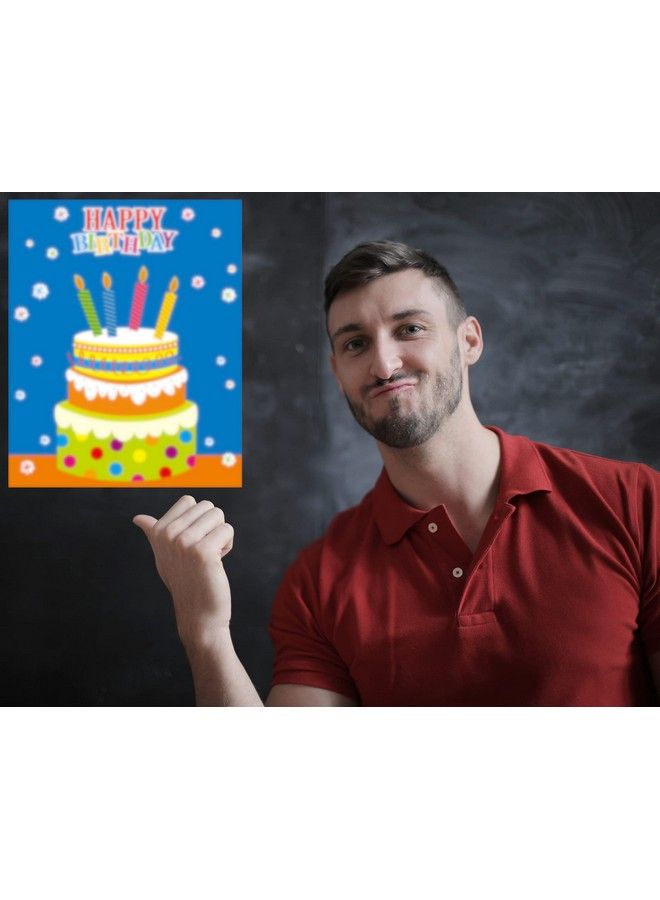 Iconikal Happy Birthday 32 Player Bingo And Pin The Candles On The Cake Game Set - Image 3