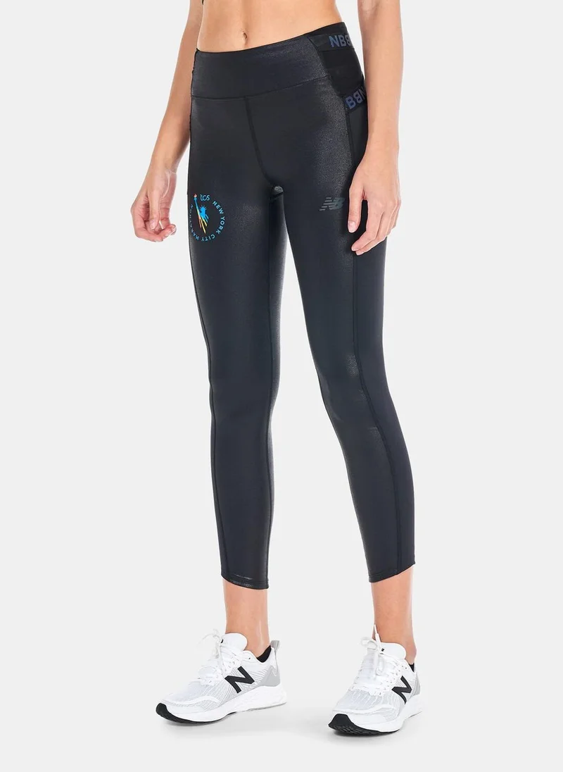 New Balance Women's NYC Marathon Q Speed 7/8 Leggings
