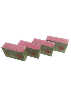 Natural Strawberry Pineapple Virgin Coconut Oil Soap 4pack