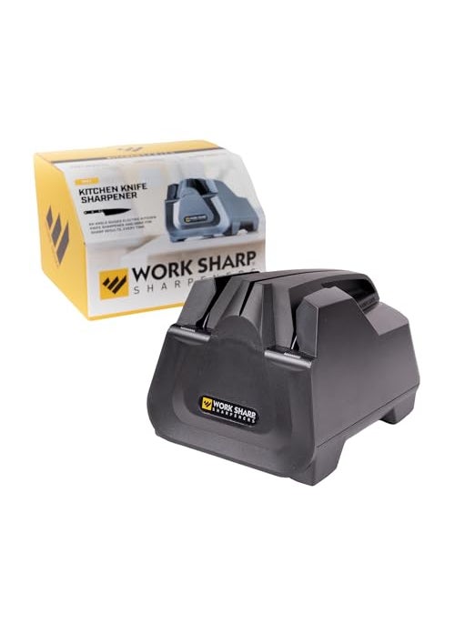 Work Sharp Work Sharp Electric Kitchen Knife Sharpener  Great gift idea for Fathers Day  Fits in Kitchen Drawer Sharpens All Kitchen Knives with ease 