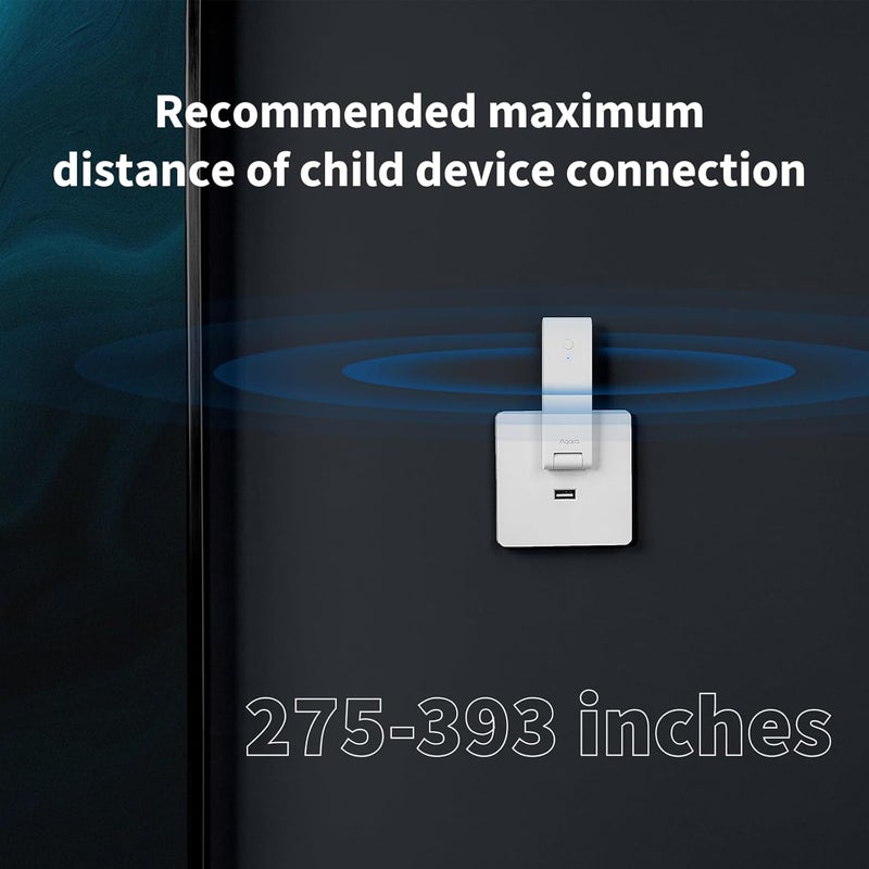 أكارا محور أقرا الذكي E1 (يتطلب شبكة واي فاي 2.4 جيجاهرتز)، يعمل بمنفذ USB-A، حجم صغير، Zigbee 3.0، يدعم HomeKit و Alexa و Google Assistant و IFTTT - Image 3