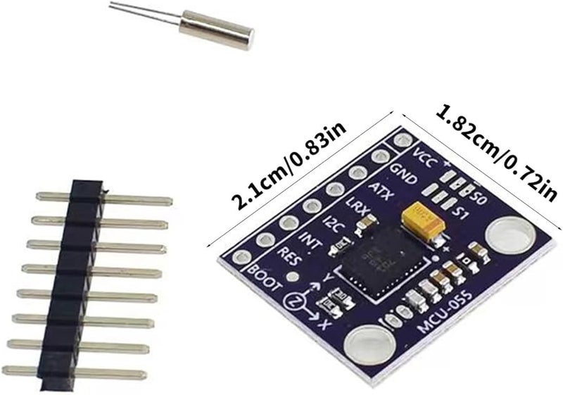 BNO055 9DOF IMU Sensor Module with UART I2C Interface Acceleration Gyroscope Magnetometer - Image 5