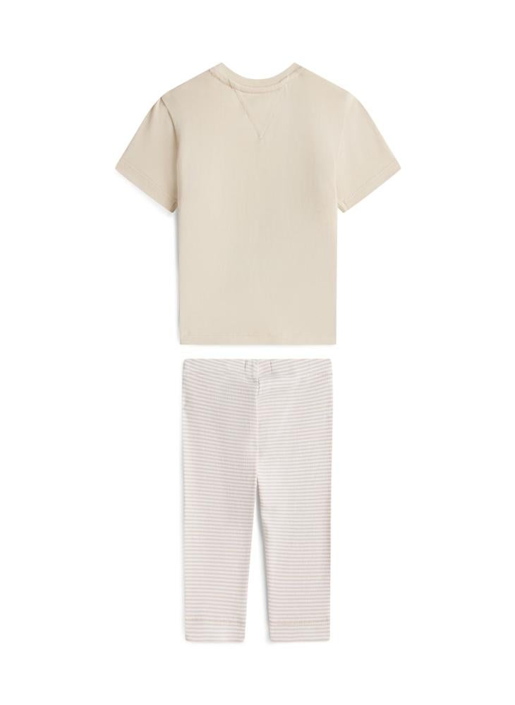 TOMMY HILFIGER Logo T-Shirt And Leggings Set - Image 2