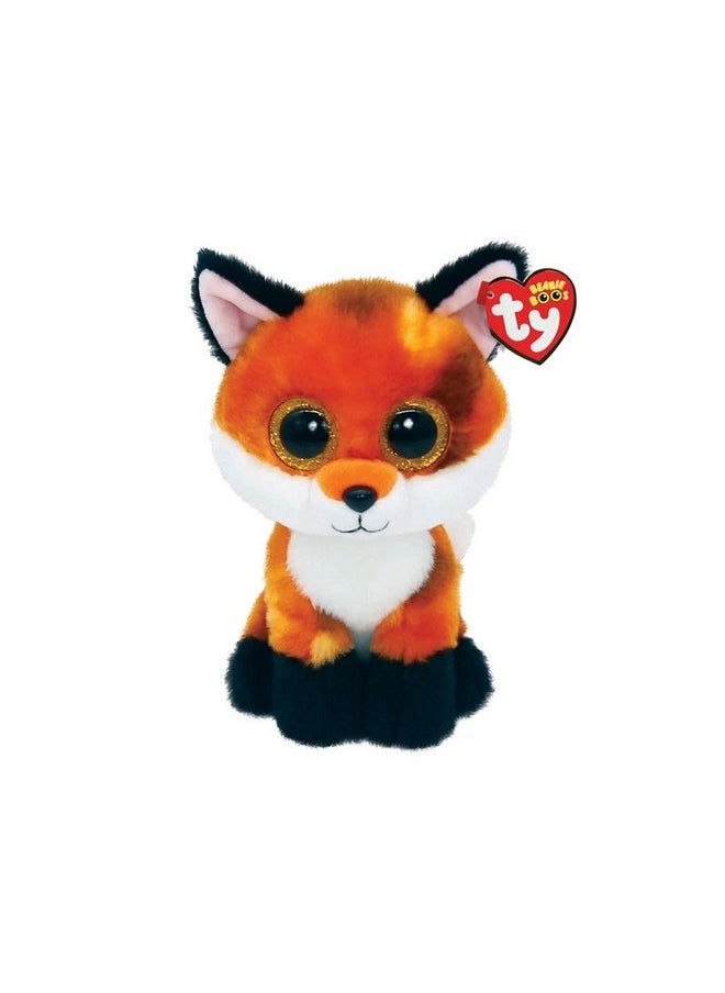 Ty Ty Meadow Fox Beanie Boos 6" | Beanie Baby Soft Plush Toy | Collectible Cuddly Stuffed Teddy  - Image 2