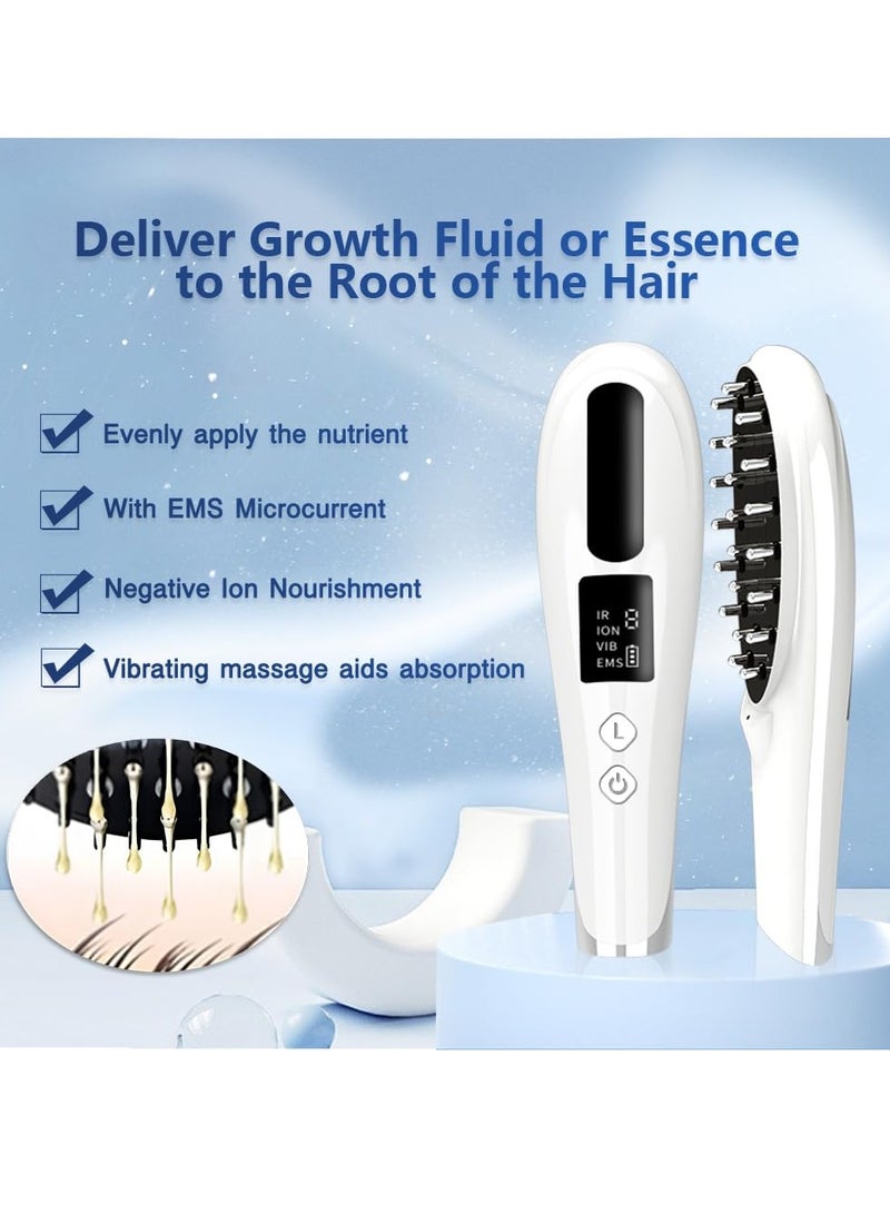 KASTWAVE Hair Oil Applicator with Scalp Massager Comb - Ideal for Hair Treatment Growth, Essential Oil Serum Application, Enhancing Sparse Hair and Combating Hair Loss  - Image 2