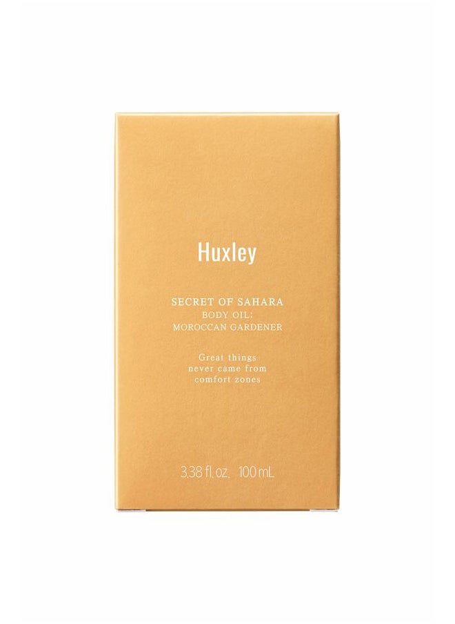 Huxley Secret of Sahara Body Oil Moroccan Gardener 3.38 fl. oz. | Korean Nourishing Body Oil | For Dry Skin  - Image 4