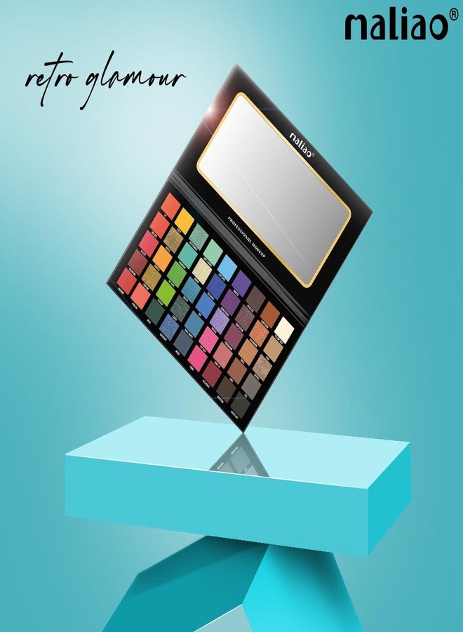 Maliao Retro Glamour Eyeshadow Palette - 45 Shades of Stunning Colors 64g - Image 5