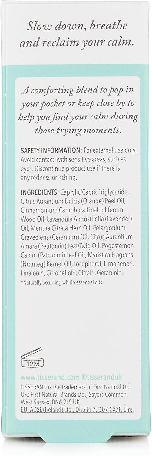 tisserand تيسراند للعلاج بالروائح مزيج زيوت أساسية 100% من الجيرانيوم بنقطة نبض مع جوزة الطيب والبرتقال 10 مل - Image 4