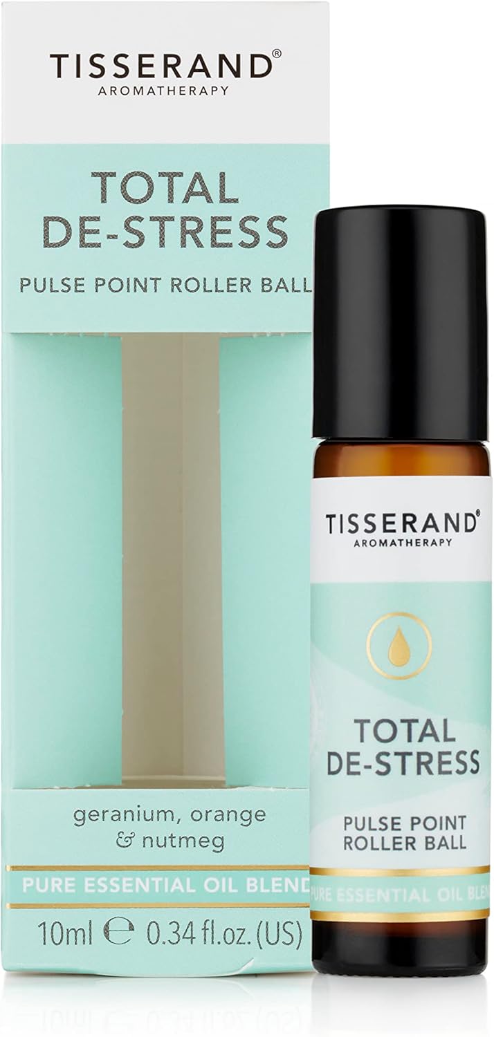 tisserand تيسراند للعلاج بالروائح مزيج زيوت أساسية 100% من الجيرانيوم بنقطة نبض مع جوزة الطيب والبرتقال 10 مل - Image 3