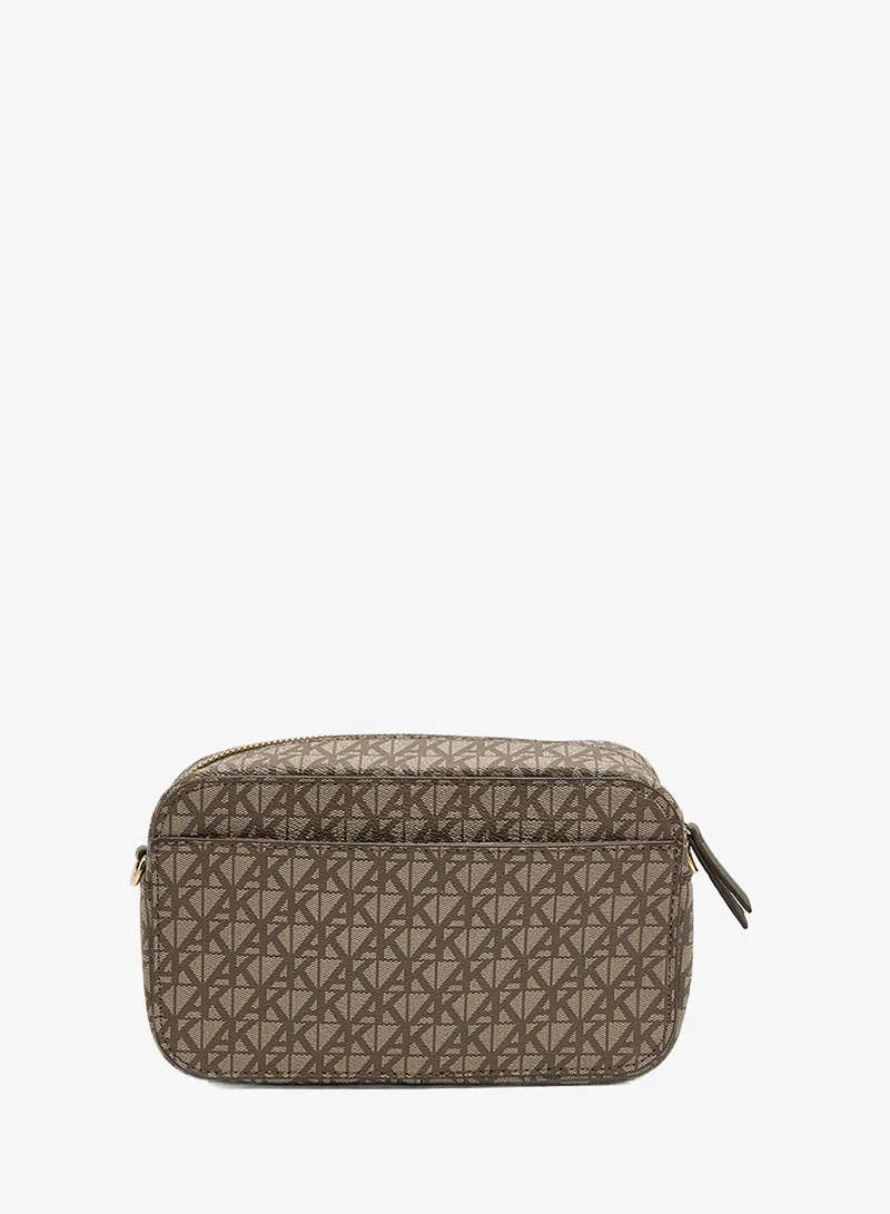 ANNE KLEIN  Anne Klein Monogram Patterned Zippered Camera Bag for Women | Best Price UAE
