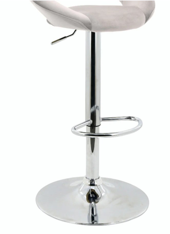 VANITY LIVING VANITY LIVING Stylish Comfort: Seville Cream Orb - Elevate Your Dining Experience with Contemporary Design, Luxurious Upholstery, and Perfect Height for Any Bar or Counter!  - Image 5