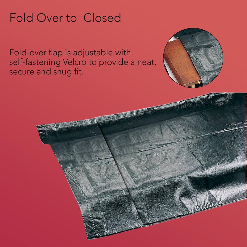 LAMINET Premium Heavy Duty Table Leaf Storage Bag water   scratch resistant. Extra Thick waterproof exterior heavy duty flannel backing. Store Your Table Leaves safely. Holds Leaves up to 26"" wide. - Image 4