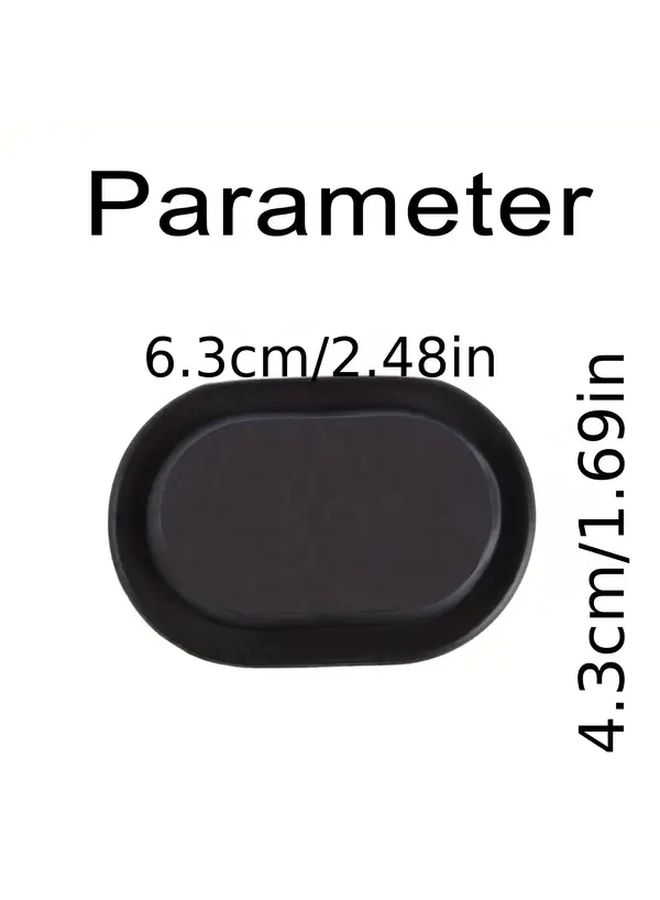 Black Rubber Oval Floor Pan Drain Plug Set For 2014 2020 Jeep Wrangler JK JL - Image 2